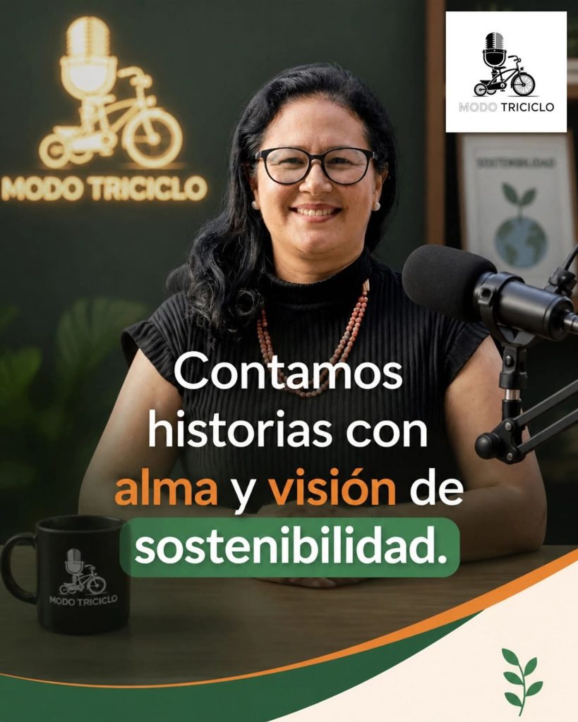 Modo Triciclo comunica historias de sostenibilidad e impacto social.